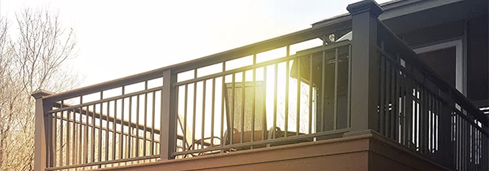 Series 125 Aluminum Railing by AFCO